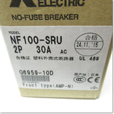 Japan (A)Unused,NF100-SRU,2P 30A MCCB 2-Pole,MITSUBISHI 