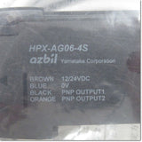 Japan (A)Unused,HPX-AG06-4S Fiber Optic Sensor Amplifier,azbil 