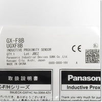 Japan (A)Unused,GX-F8B  角型近接センサ[アンプ内蔵] 離れてON ,Amplifier Built-in Proximity Sensor,Panasonic