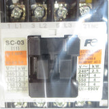 Japan (A)Unused,SC-03RM AC100V 1b×2　可逆形電磁接触器 ,Electromagnetic Contactor,Fuji