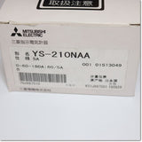 Japan (A)Unused,YS-210NAA 5A 0-60-180A 60/5A B　交流電流計 3倍延長 ,Ammeter,MITSUBISHI