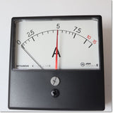 Japan (A)Unused,YS-8NAA 1A 0-7.5-15A 7.5/1A BR Ammeter,Ammeter,MITSUBISHI 