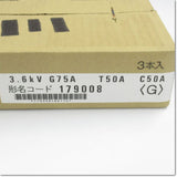 Japan (A)Unused,CL-LB 3.6kV G75A T50A C50A  高圧限流ヒューズリンク 3本入り ,High-Voltage Power Distribution Control Eachine,MITSUBISHI