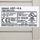 H5F-KA　デジタル・デイリータイムスイッチ ,Time Switch,OMRON