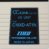 Japan (A)Unused,C16XD-AT1N Conversion Terminal Block / Terminal,TOGI 
