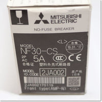 Japan (A)Unused,NF30-CS,2P 5A ノーヒューズ遮断器 ,MCCB 2-Pole,MITSUBISHI