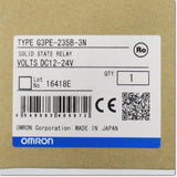 Japan (A)Unused,G3PE-235B-3N DC12-24V  ヒータ用ソリッドステート・コンタクタ ,Solid-State Relay / Contactor,OMRON