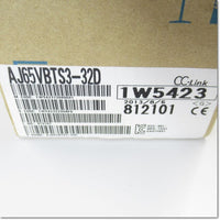 Japan (A)Unused,AJ65VBTS3-32D CC-LinkリモートI/Oユニット DC入力32点 スプリングクランプ端子台タイプ ,CC-Link / Remote Module,MITSUBISHI 