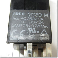 Japan (A)Unused,MC3D-M10FB Japanese indicator,Indicator<lamp> ,IDEC </lamp>