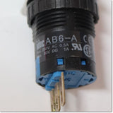 Japan (A)Unused,AB6M-A1PG　φ16 押ボタンスイッチ 丸形 オルタネイト形 1c ,Push-Button Switch,IDEC