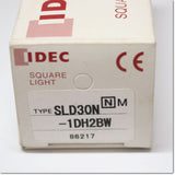 Japan (A)Unused,SLD30N-1DH2BW 角穴31 角形表示灯 AC/DC24V ,Indicator<lamp> ,IDEC </lamp>