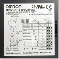 Japan (A)Unused,K8AK-TH11S  温度警報器  AC100-240V ,OMRON Other,OMRON