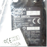 Japan (A)Unused,D4GS-N4R-5  スリムタイプセーフティ・ドアスイッチ 3NC接点 5m ,Safety (Door / Limit) Switch,OMRON