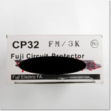 Japan (A)Unused,CP32FM/3K 2P 3A  サーキットプロテクタ 警報スイッチ付き ,Circuit Protector 2-Pole,Fuji