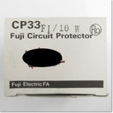 Japan (A)Unused,CP33FI/10W 3P 10A circuit protector 3-Pole,Fuji 