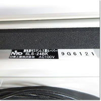 Japan (A)Unused,SLS-24BK AC100V　換気扇付ステンレス製ルーバー フィルタ付 ,Fan / Louvers,NITTO