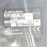 Japan (A)Unused,Q173DPX　モーションコントローラ　手動パルサ入力ユニット ,Motion Control-Related,MITSUBISHI