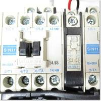 Japan (A)Unused,MSO-2×N11CX AC100V 1-1.6A 1a×2 Switch,Reversible Type Electromagnetic Switch,MITSUBISHI 