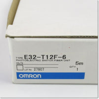 Japan (A)Unused,E32-T12F-6  ファイバセンサ 透過形 耐薬品/油 φ5 ,Fiber Optic Sensor Module,OMRON