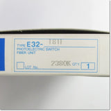 Japan (A)Unused,E32-T81F fiber optic sensor module,OMRON 