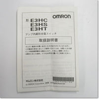 Japan (A)Unused,E3HT-DS3E2 Japanese Japanese Japanese Equipment ON ,Built-in Amplifier Photoelectric Sensor,OMRON 