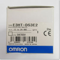 Japan (A)Unused,E3HT-DS3E2  薄型・小型・シリンダ型光電センサ 拡散反射形 しゃ光時ON ,Built-in Amplifier Photoelectric Sensor,OMRON