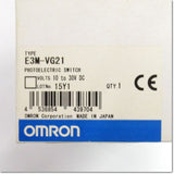 Japan (A)Unused,E3M-VG21  カラーマークセンサ M12コネクタ中継タイプ ,Color Discrimination Sensor Head,OMRON
