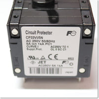 Japan (A)Unused,CP33VI/5N  3P 5A  サーキットプロテクタ ,Circuit Protector 3-Pole,Fuji