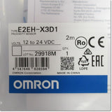 Japan (A)Unused,E2EH-X3D1　高温・洗浄工程向け近接センサ 円柱型 シールドタイプ M12 NO ,Amplifier Built-in Proximity Sensor,OMRON