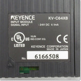 Japan (A)Unused,KV-C64XB  拡張入力ユニット 64点 コネクタ 全端子2線式センサ対応 ,I/O Module,KEYENCE