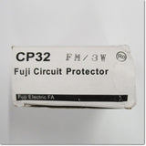 Japan (A)Unused,CP32FM/3W 2P 3A circuit protector 2-Pole,Fuji 