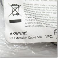 Japan (A)Unused,AKW4705　CT用延長ケーブル ,Watt / Current Sensor,Panasonic