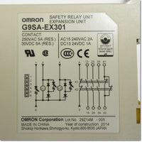 Japan (A)Unused,G9SA-EX301　セーフティ・リレーユニット 増設ユニット ,Safety Module / I / O Terminal,OMRON