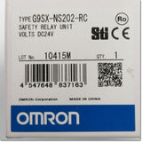Japan (A)Unused,G9SX-NS202-RC Safety Module DC24V ,Safety Module / I / O Terminal,OMRON 