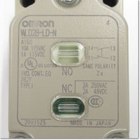 Japan (A)Unused,WLD28-LD-N  2回路リミットスイッチ シール・トップローラ・プランジャ ,Safety (Door / Limit) Switch,OMRON