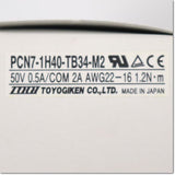 Japan (A)Unused,PCN7-1H40-TB34-M2 PLC対応コネクタ端子台 ,Conversion Terminal Block / Terminal,TOGI 