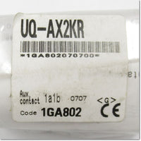 Japan (A)Unused,UQ-AX2KR 補助接点ユニット 1a1b ,Electromagnetic Contactor / Switch Other,MITSUBISHI 