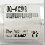 Japan (A)Unused,UQ-AX2KR  補助接点ユニット 1a1b ,Electromagnetic Contactor / Switch Other,MITSUBISHI