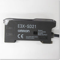 Japan (A)Unused,E3X-SD21　シンプルファイバアンプ 1出力 入光時ON/遮光時ON 切替式 ,Fiber Optic Sensor Amplifier,OMRON