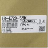 Japan (A)Unused,FR-E720-5.5K  インバータ 三相200V ,MITSUBISHI,MITSUBISHI