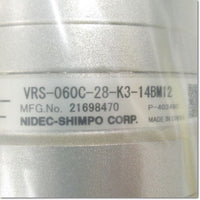 Japan (A)Unused,VRS-060C-28-K3-14BM12 Japanese equipment, Reduction Gear (GearHead),NIDEC-SHIMPO 