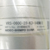 Japan (A)Unused,VRS-060C-28-K3-14BM12  サーボモータ専用減速機 減速比28 ,Reduction Gear (GearHead),NIDEC-SHIMPO