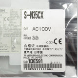 Japan (A)Unused,S-N35CX AC100V 2a2b　電磁接触器 ,Electromagnetic Contactor,MITSUBISHI