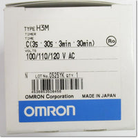 Japan (A)Unused,H3M  マイクロタイマ 時間仕様C 3s～30s・3min～30min AC100/110/120V ,Timer,OMRON