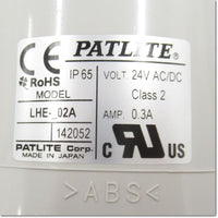 Japan (A)Unused,LHE-102A-C φ70 LED 100% brand new AC/DC24V ,Laminated Signal Lamp<signal tower> ,PATLITE </signal>