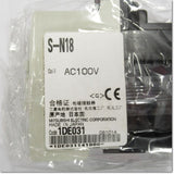 Japan (A)Unused,S-N18 AC100V　電磁接触器 ,Electromagnetic Contactor,MITSUBISHI