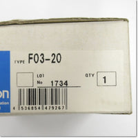 Japan (A)Unused,F03-20　漏液ポイントセンサ用接続端子台 10個入り ,Sensor Other / Peripherals,OMRON