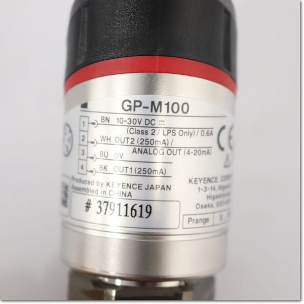 耐環境デジタル圧力センサ　本体 正圧タイプ 10MPa GP-M100