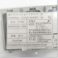 Japan (A)Unused,BW9BTGA-S3W  端子カバー 3P 2個入り ,Peripherals / Low Voltage Circuit Breakers And Other,Fuji
