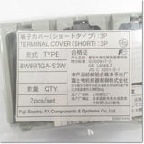 Japan (A)Unused,BW9BTGA-S3W 端子カバー 3P 2個入り ,Peripherals / Low Voltage Circuit Breakers And Other,Fuji 